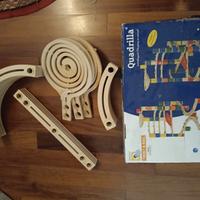 Pista biglie in legno Quadrilla