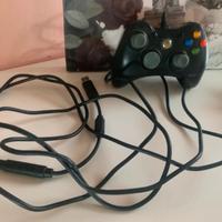 Xbox 360 Controller con cavo lungo, Nero