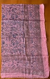 Foulard rosa donna stile  – etnico cotone leggero