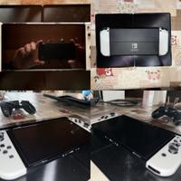 Nintendo switch OLED bianca come nuova (completa)