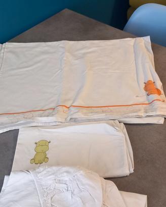 Completo lettino 3 pezzi, Prenatal cotone 