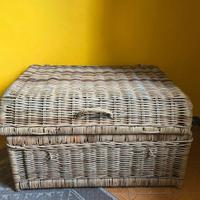 Cassapanca in vimini