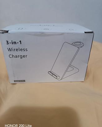 Caricatore Wireless 3 in 1