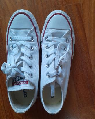 Converse bianche