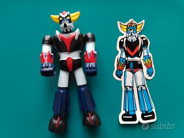 Lotto goldrake flexy flexi ceppiratti + adesivo 