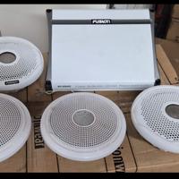 Casse + amplificatore Fusion