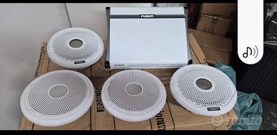 Casse + amplificatore Fusion