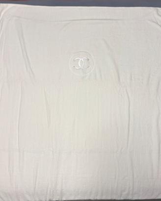 Asciugamano chanel grande bianco