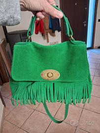 Borsa artigianale camoscio