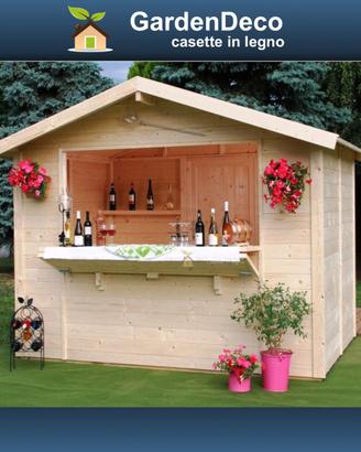 Chiosco a pannelli 3x2 19mm