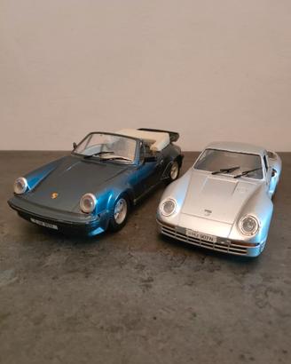 Lotto 2 modellini Porsche
