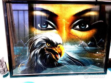 Dipinto 70x50 a mano su tela