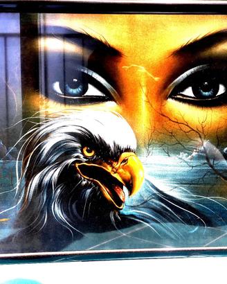 Dipinto 70x50 a mano su tela