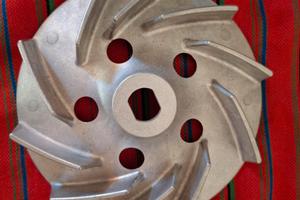 Ventola di raffreddamento Fiat 500 in alluminio 