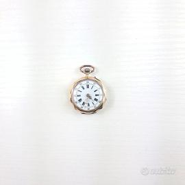 Orologio da taschino in oro 18K funzionante – '800