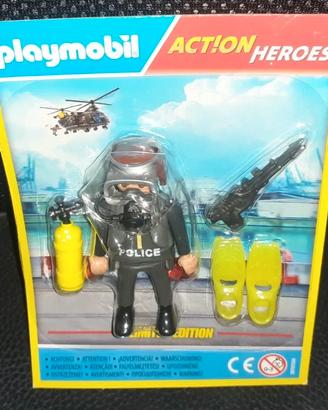 Figure toy Playmobil sub action hero limit edition