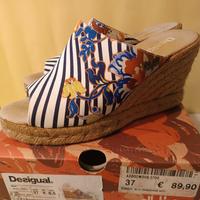 Sandali con zeppa Desigual n.37