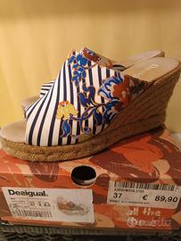 Sandali con zeppa Desigual n.37