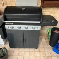 Barbecue camping gaz dual gas