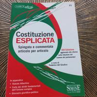 COSTITUZIONE ESPLICATA SIMONE EDITORE