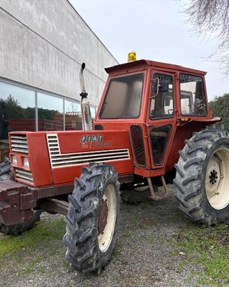Fiat 980 DT 6 cilindri con documenti e alcuni lavo