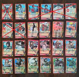 Naruto Card Game 98 carte Serie 4 Vendetta e Reden