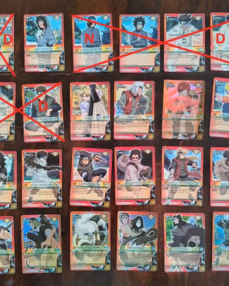 Naruto Card Game 98 carte Serie 4 Vendetta e Reden