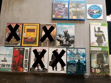 Lotto DVD giochi PS4 xbox360