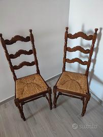 Sedie in legno 