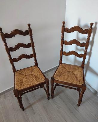 Sedie in legno 