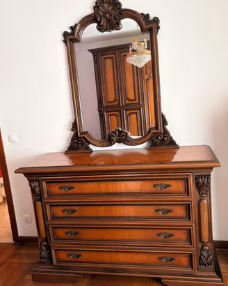 Trittico camera da letto stile Barocco