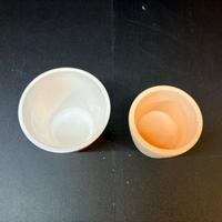 2 vasetti in ceramica, coccio