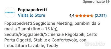 Sediolone Foppapedretti