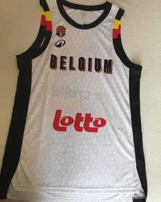 Canotta originale basket belgium taglia M nuova
