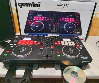consolle dj Gemini GMX Drive CD USB anche senza PC