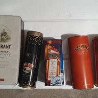 5 x Box liquori SCATOLE VUOTE alcolici collezione
