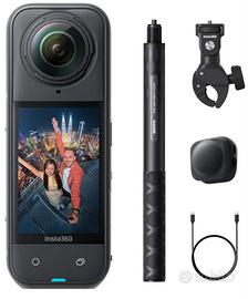 insta 360 x5 con kt moto 
