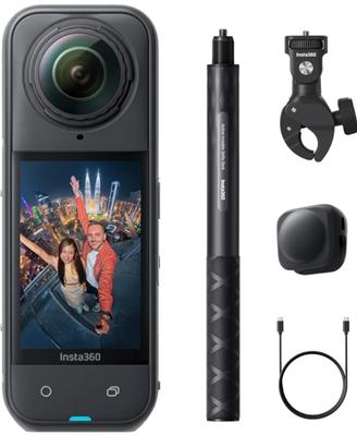 insta 360 x5 con kt moto 