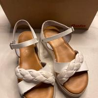 Sandali bambina in pelle Bata n. 32  Made in Italy
