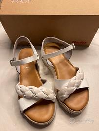 Sandali bambina in pelle Bata n. 32  Made in Italy