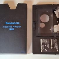 Panasonic Cassette Adaptor SVHS + Head Cleaner