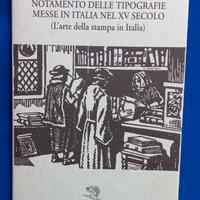F.Giliberto "Notamento delle Tipografie ....."