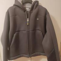 felpa grigia in spugna originale Nike 