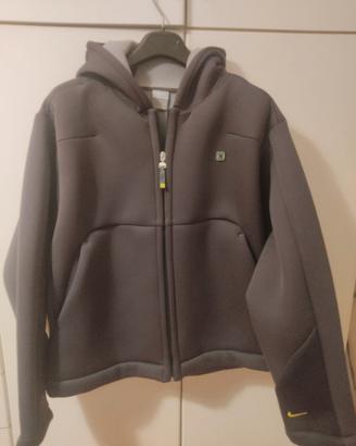 felpa grigia in spugna originale Nike 