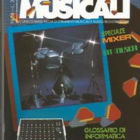 Rivista STRUMENTI MUSICALI 1984 Bob Dylan/Stockhau