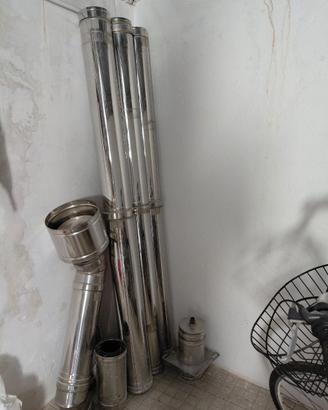 Tubi di acciaio coimentati per stufe.