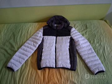 piumino Bomber bicolore REC 78 identity con cappu