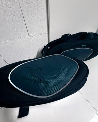 Coppia borse laterali kappa originali per scooter
