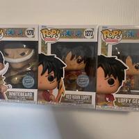 Lotto Funko pop One Piece: Whitebeard, Red Hawk Lu