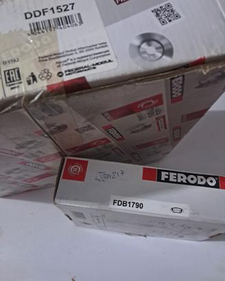 dischi freni anteriori e pastiglie con sensore di 